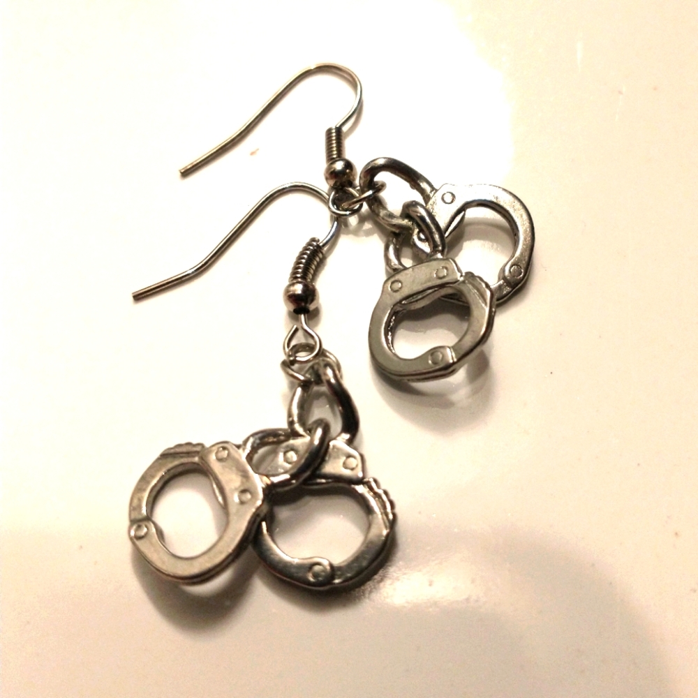 Handcuff earrings